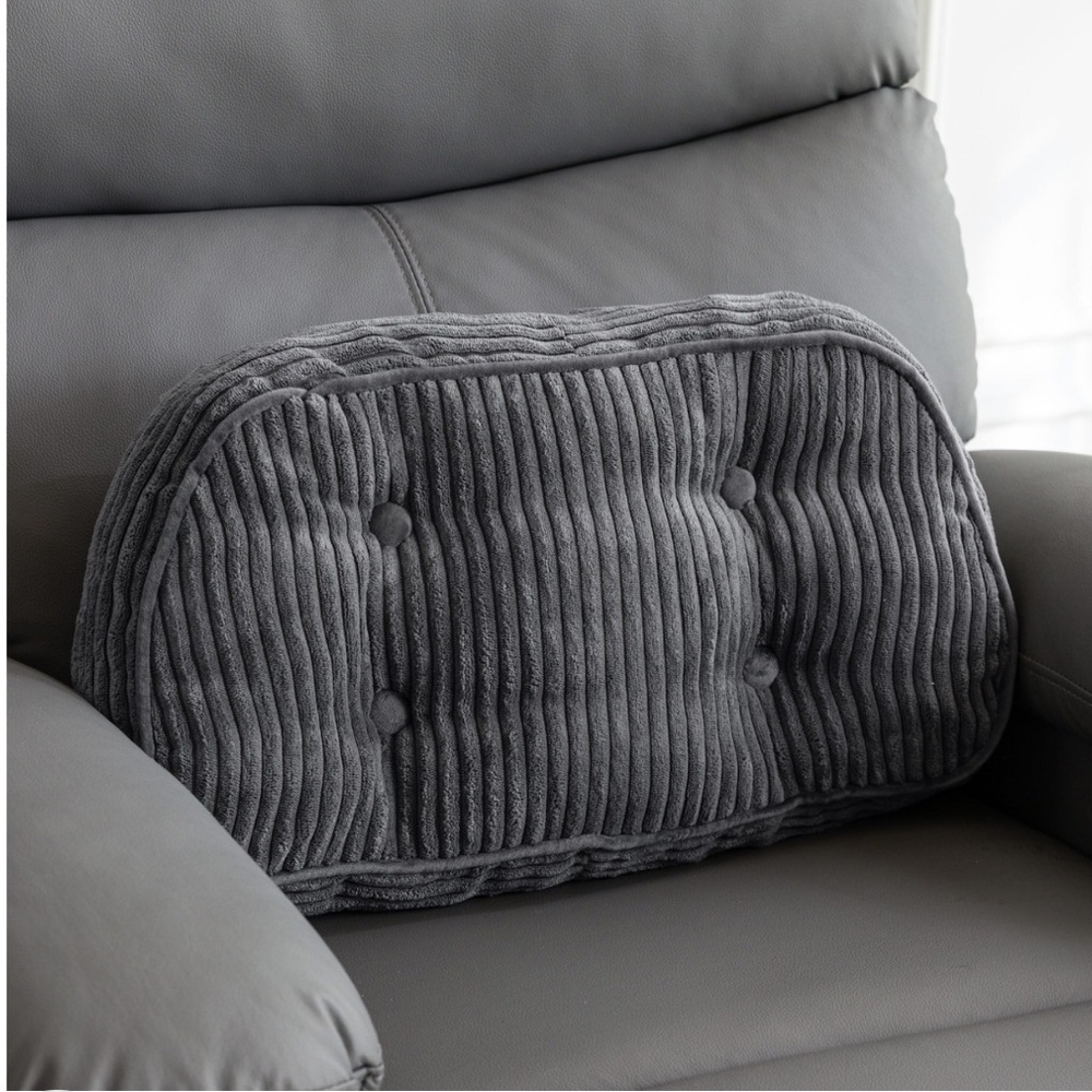 Lumbar Support Pillow-Gray